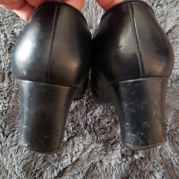 Navy Blue 6 1/2 Pumps I ❤ Comfort shoes - Picture 7 of 7